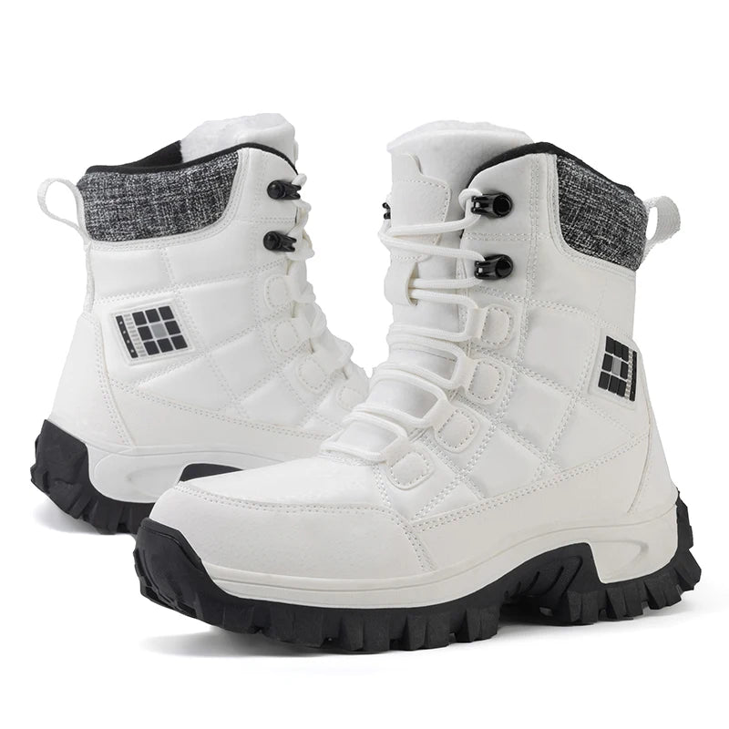 Men’s Winter Footwear, Faux Fur Lined & Anti-Skid, Easy Pull-On for Thanksgiving & Urban Fashionable Wear
