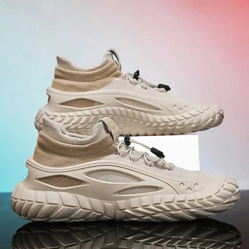Plateforme Tennis Sole Luxury Brand Sneakers Woven Man Luxury Shoes Casual Men Sport Shors Boti Super Sale Famous Brands