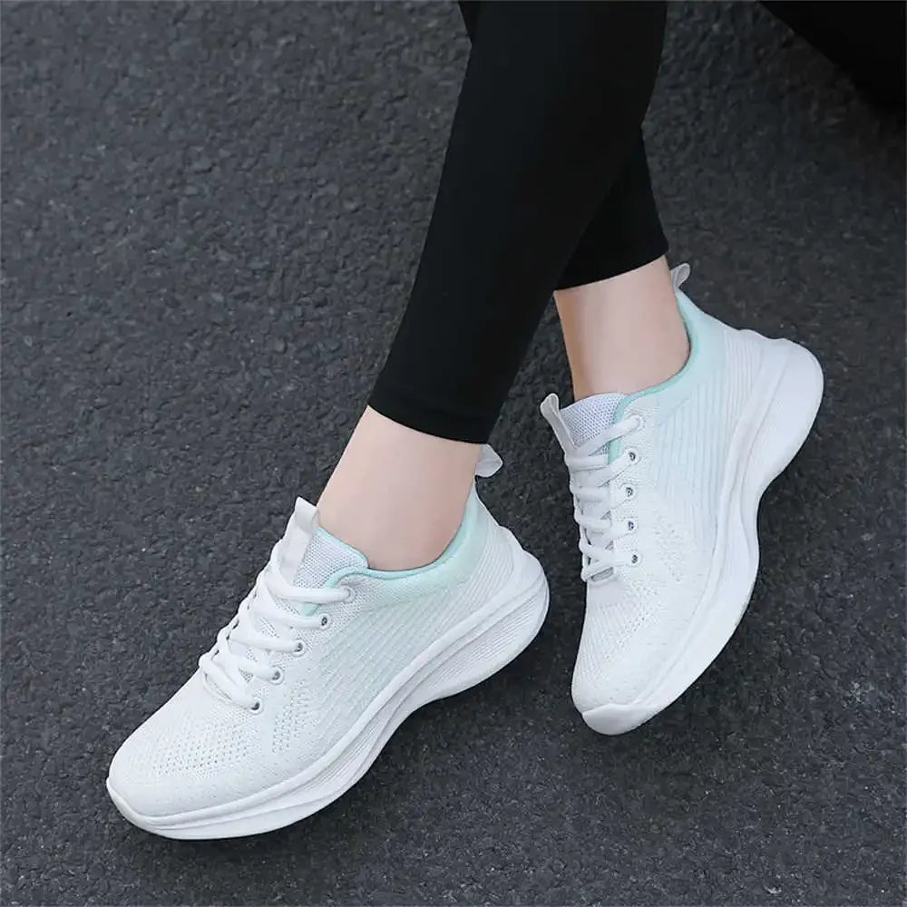 36-42 Anti Slip Woman's Sneakers Sale Woven Tennis Basketball Black Shoes Ladies Sports Gym Resale Trending Products Latest