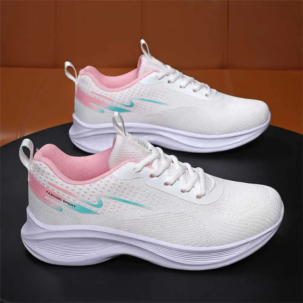 Demi-season Number 36 Womens Casual Shoes Woven Sneakers For Women Sneakers High Quality Women Sports Tene