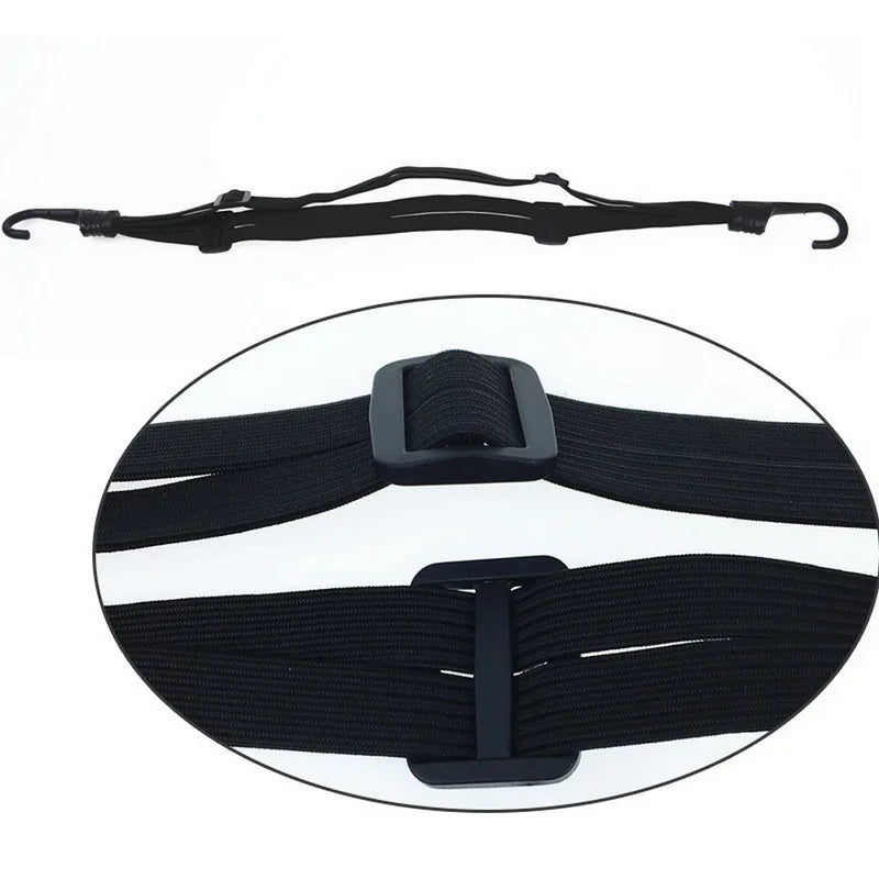Motorcycle Helmet Net Luggage Straps Motorcycle Accessories Hooks Helmet Straps Retractable Helmet Rope Fixed Strap Net Belt