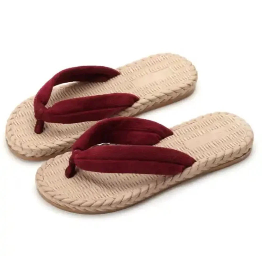 Casual Soft-soled Anime Cosplay Clogs Non-Slip Shoes Flip Flops Flat Sandals Japanese Style Slippers Anime Expo
