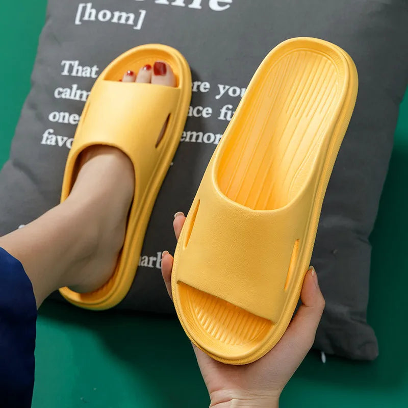 Non Slip Slides Lightweight Open Toe Quick Dry Slippers For Indoor Outdoor Bathroom Beach Summer Indoor Outdoor Eva Slippers