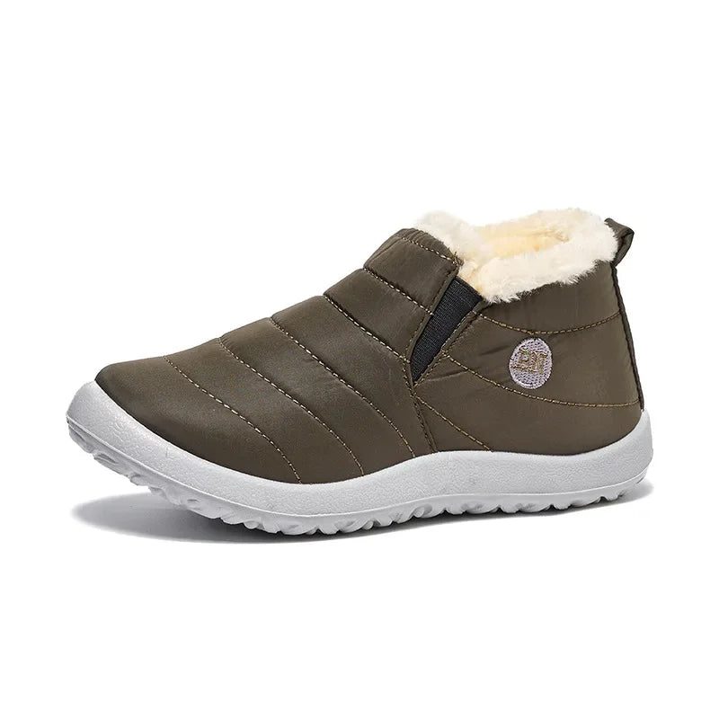Men Boots Snow Outdoor Men's Shoes Plus Size Men's Winter Boots Plush Shoes Men Waterproof Men's Boots Male Footwear Work Shoes