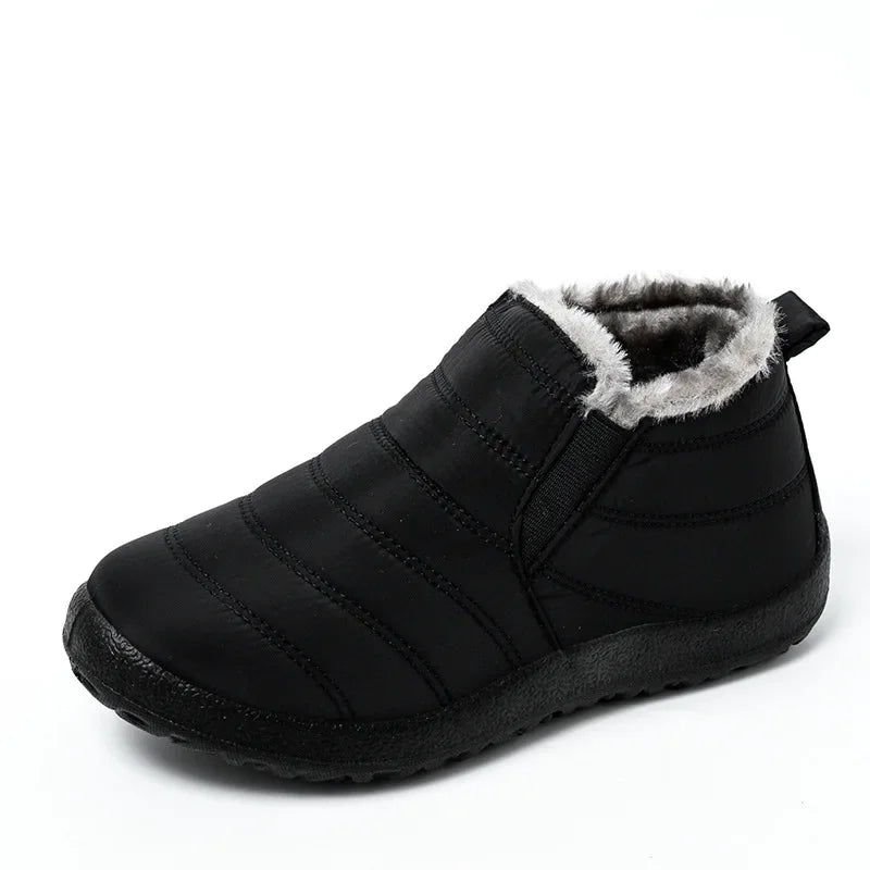 Men Boots Snow Outdoor Men's Shoes Plus Size Men's Winter Boots Plush Shoes Men Waterproof Men's Boots Male Footwear Work Shoes