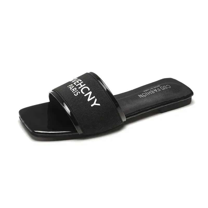 Women's Slippers Brand Summer Sandals 2025 Outdoor Fashion Women's Slippers Casual Party Beach flip-flops Beach Slippers
