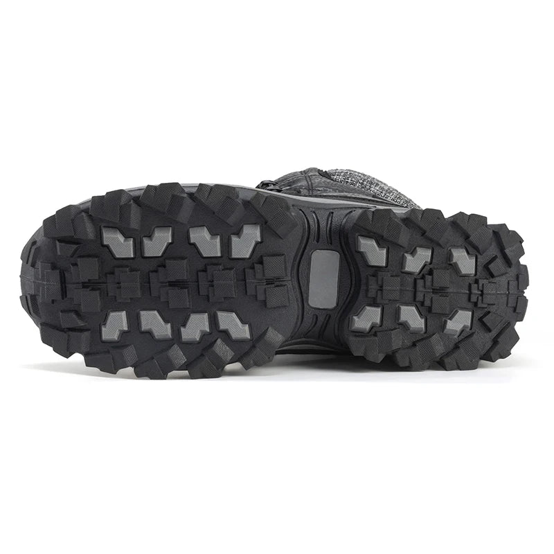 Men’s Winter Footwear, Faux Fur Lined & Anti-Skid, Easy Pull-On for Thanksgiving & Urban Fashionable Wear