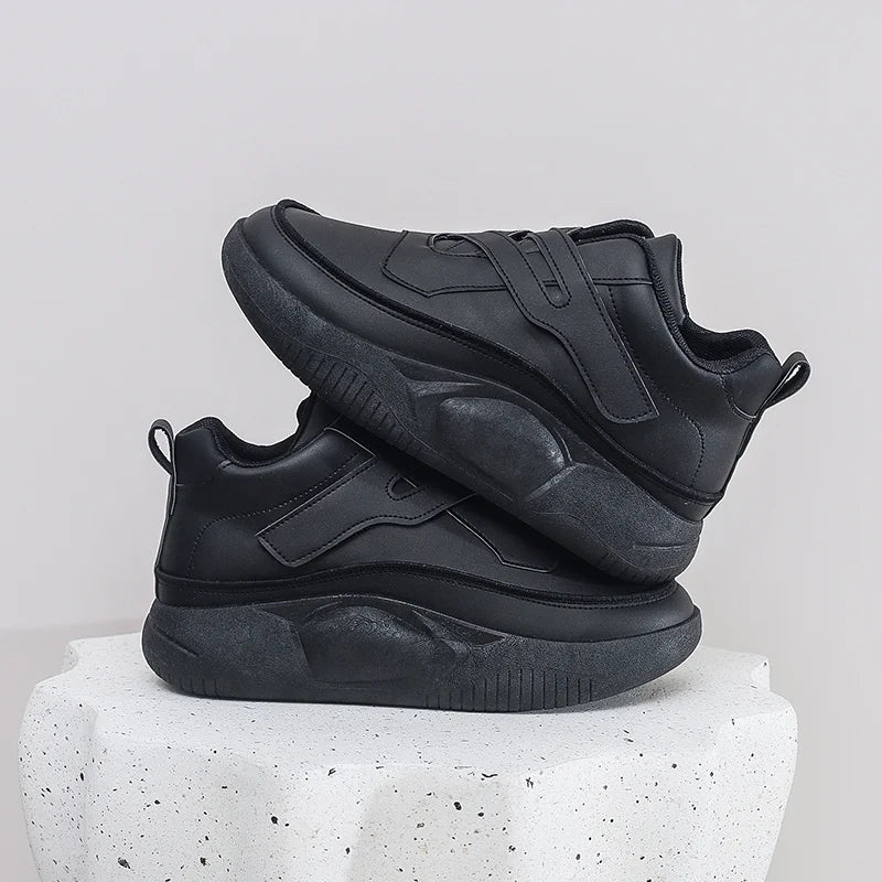 Thick-heeled White Womens Shoes Large Size Mules Elderly Sneakers Ergonomic Zapato Sports Tenes High Fashion Best Cuddly