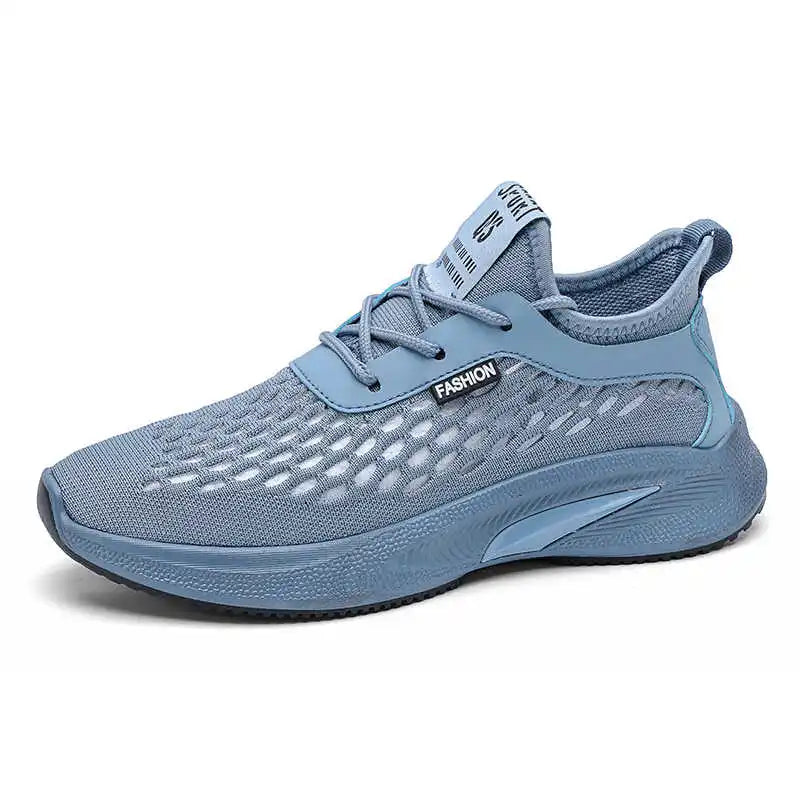 Demi-season Thick Bottom Trainers For Mens Woven Casual Shoes Men Sneakers Men's Luxury Sports Shouse Type Shooes Sepatu