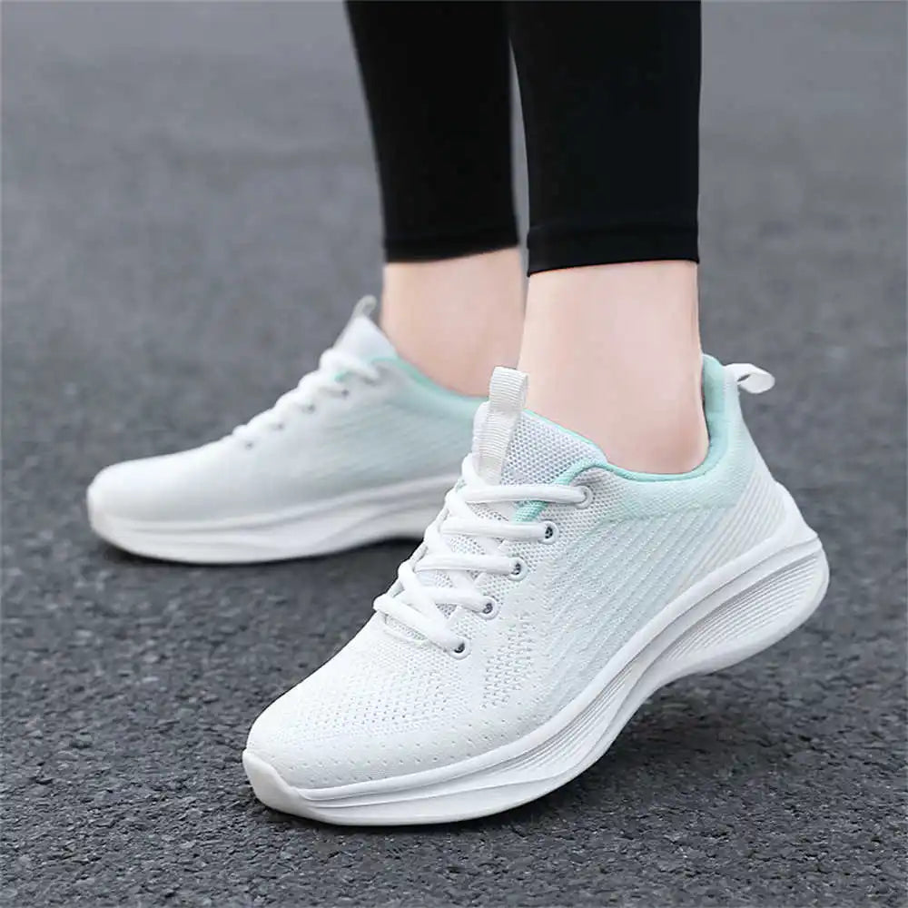 36-42 Anti Slip Woman's Sneakers Sale Woven Tennis Basketball Black Shoes Ladies Sports Gym Resale Trending Products Latest