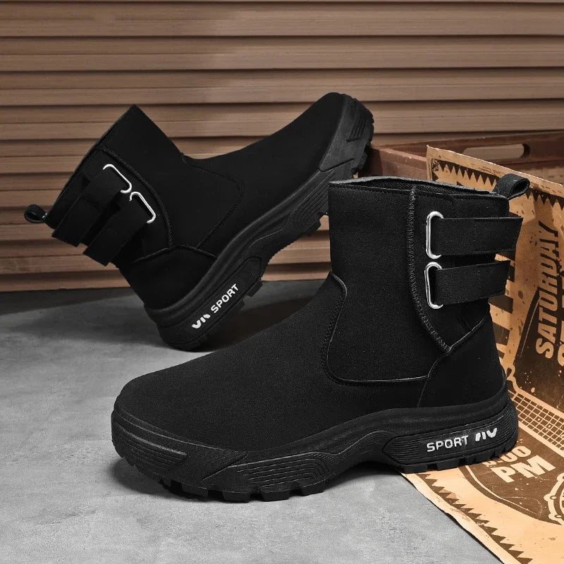 2025 Snow Boots Unisex Winter Shoes Men Women Outdoor Shoe for Man Fur Warm Footwear Boot Comfortable Sneaker Boots for Woman
