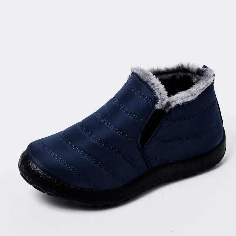 Men Boots Snow Outdoor Men's Shoes Plus Size Men's Winter Boots Plush Shoes Men Waterproof Men's Boots Male Footwear Work Shoes