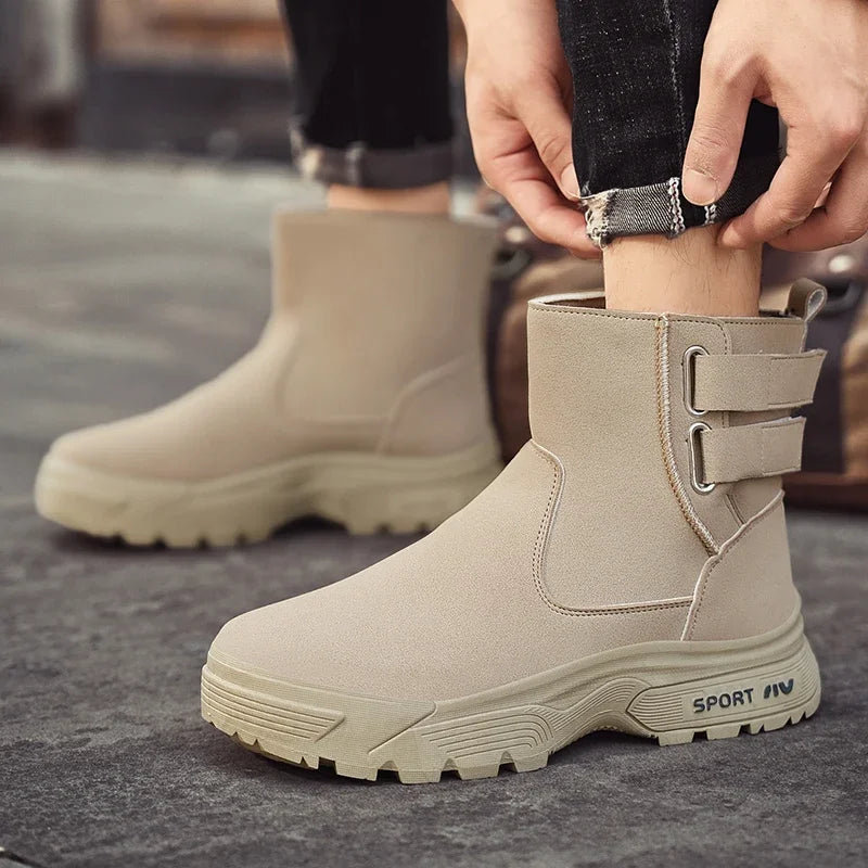 2025 Snow Boots Unisex Winter Shoes Men Women Outdoor Shoe for Man Fur Warm Footwear Boot Comfortable Sneaker Boots for Woman