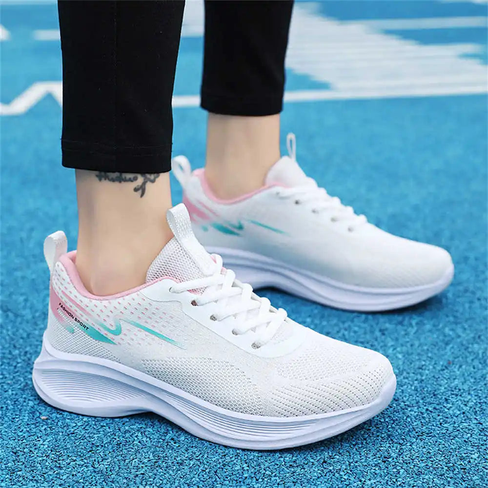 Demi-season Number 36 Womens Casual Shoes Woven Sneakers For Women Sneakers High Quality Women Sports Tene