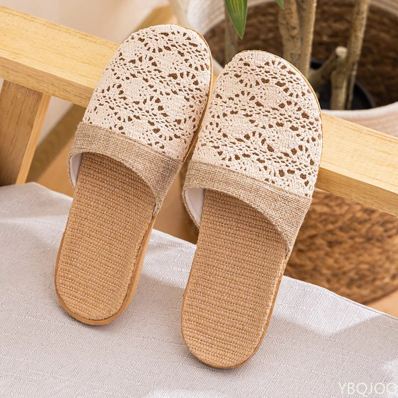 Summer Anti-slip Light Weight Breathable women shoes Fashionable versatile women shoes Women Indoor minimalist comfort Slippers