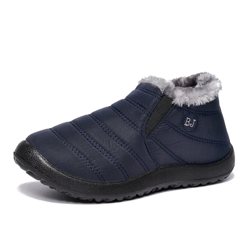 Men Boots Snow Outdoor Men's Shoes Plus Size Men's Winter Boots Plush Shoes Men Waterproof Men's Boots Male Footwear Work Shoes