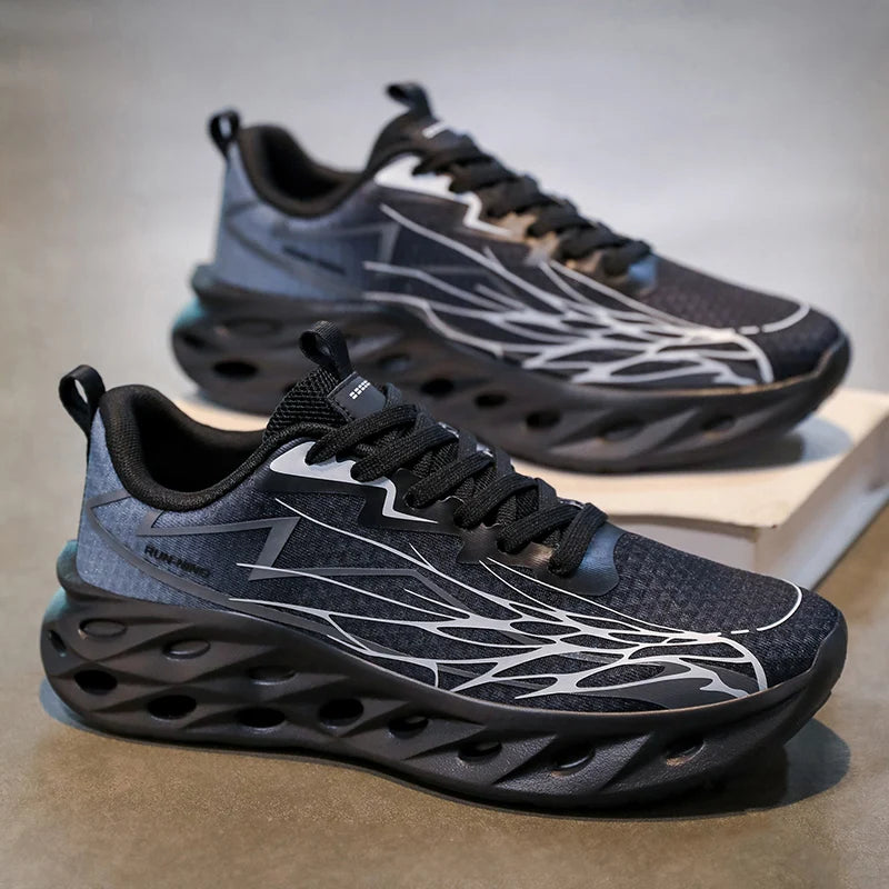 Thick Sole Anti Skid Breathable Sneaker 2025 Spring and Autumn New Men's Casual Shoes Outdoor Light Wear-resistant Male Footwear