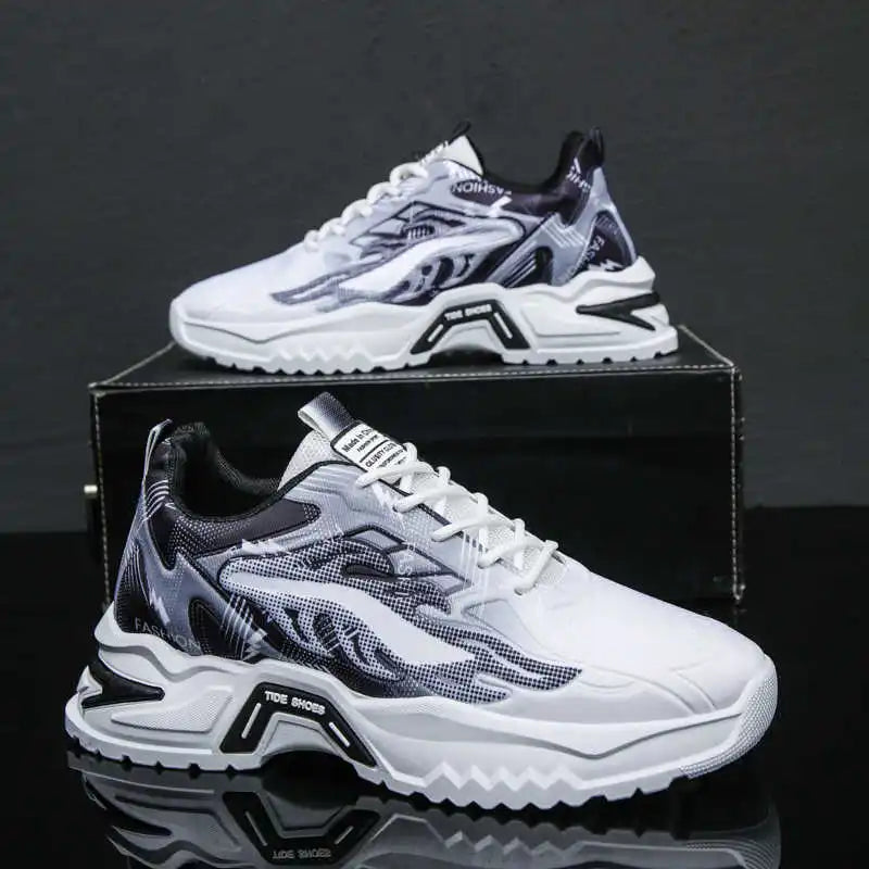 Sumer Spring Men's Shoes Due To Casual Sneakers Luxury Brand Brand Basketball Sport To Play New Year's Snearkers Unusual