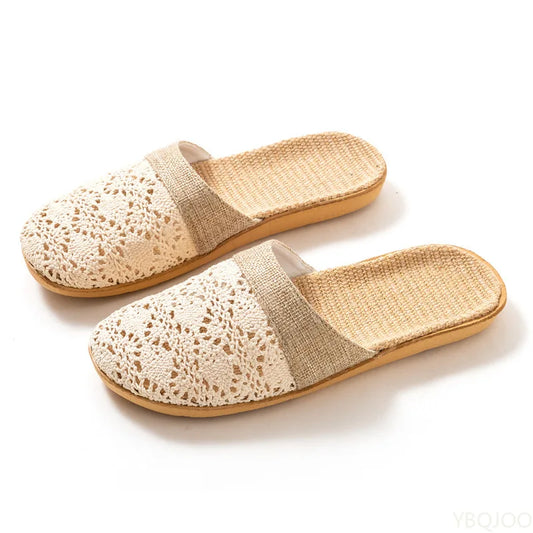 Summer Anti-slip Light Weight Breathable women shoes Fashionable versatile women shoes Women Indoor minimalist comfort Slippers