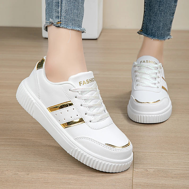 Women Shoes Ladies Casual Shoes Bling Skateboard Sneakers For Women Tennis Walking Shoes