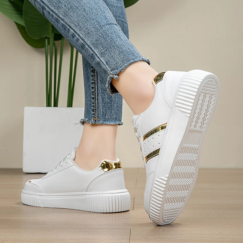 Women Shoes Ladies Casual Shoes Bling Skateboard Sneakers For Women Tennis Walking Shoes