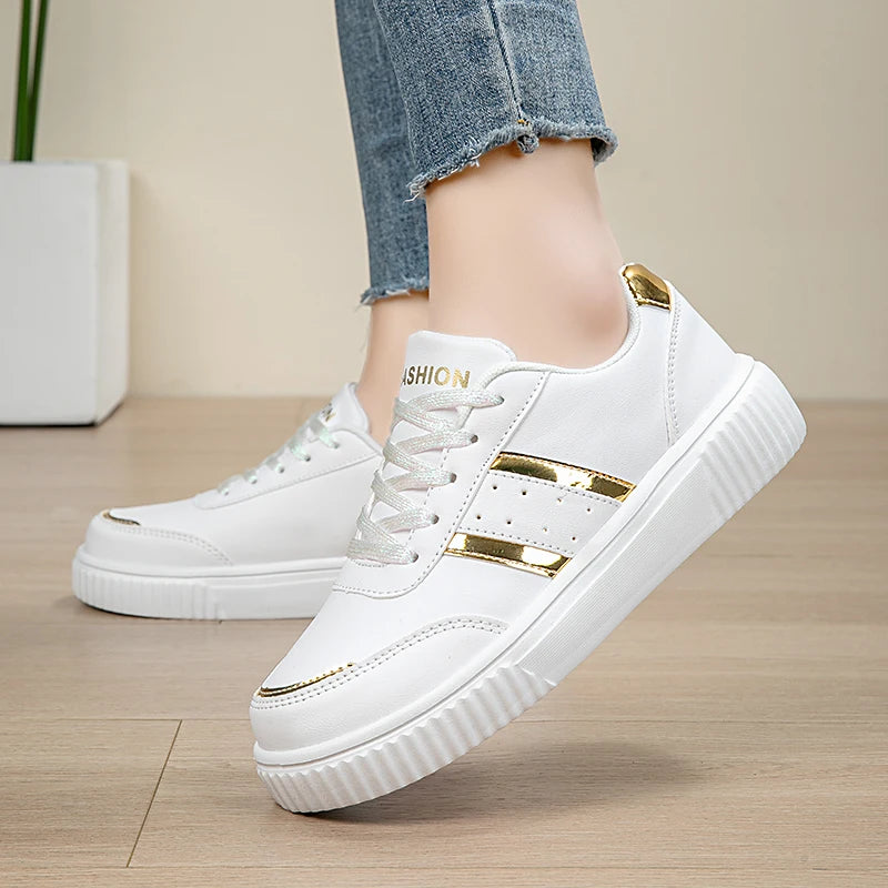 Women Shoes Ladies Casual Shoes Bling Skateboard Sneakers For Women Tennis Walking Shoes