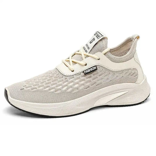 Demi-season Thick Bottom Trainers For Mens Woven Casual Shoes Men Sneakers Men's Luxury Sports Shouse Type Shooes Sepatu
