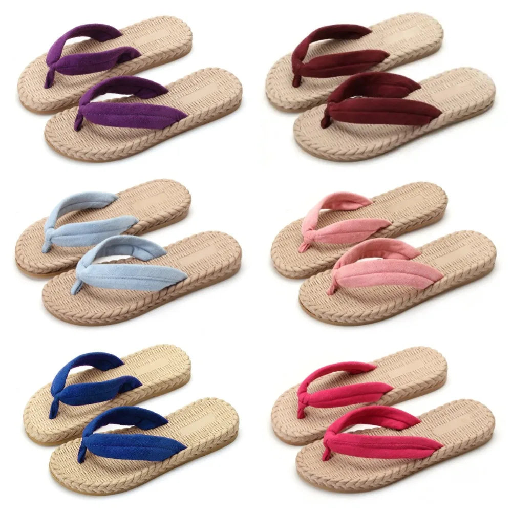 Casual Soft-soled Anime Cosplay Clogs Non-Slip Shoes Flip Flops Flat Sandals Japanese Style Slippers Anime Expo