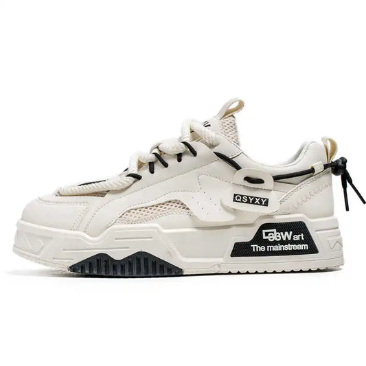 Lace-up Plateforme Sneakers Man Woven Men's Tennis Size 49 To 50 Shoes Men's Luxury Sports Skor Casuals Order Tenys