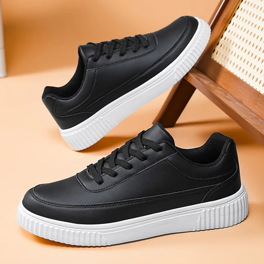 MAEDEF White Sneakers Men Skateboard Shoes Woman Casual Flats Shoes Lightweight Breathable Sport Shoes for Men Women Footwear