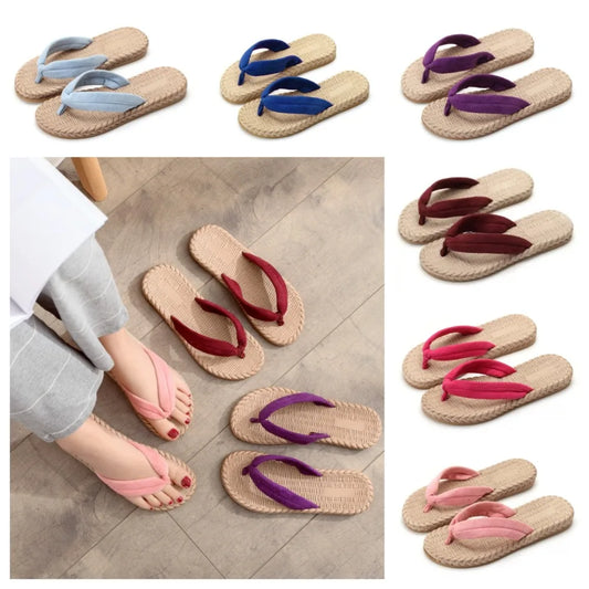 Casual Soft-soled Anime Cosplay Clogs Non-Slip Shoes Flip Flops Flat Sandals Japanese Style Slippers Anime Expo