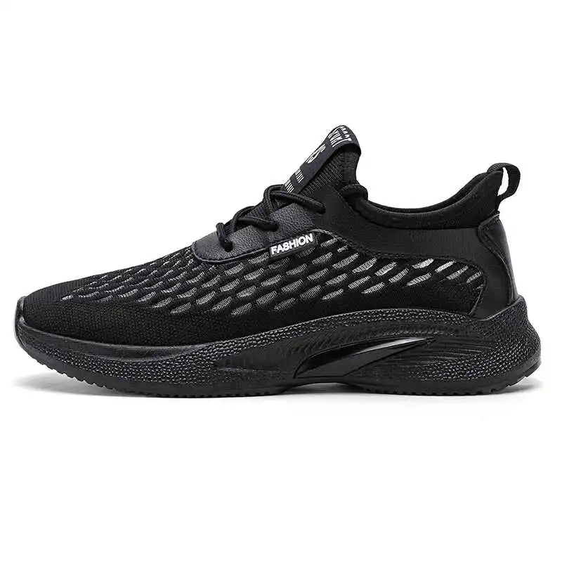 Demi-season Thick Bottom Trainers For Mens Woven Casual Shoes Men Sneakers Men's Luxury Sports Shouse Type Shooes Sepatu