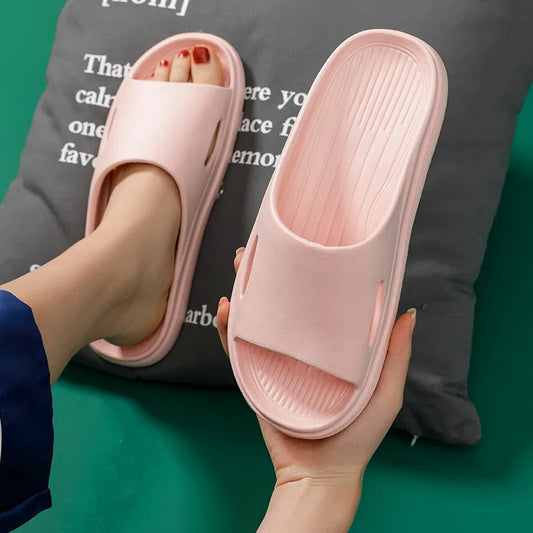 Non Slip Slides Lightweight Open Toe Quick Dry Slippers For Indoor Outdoor Bathroom Beach Summer Indoor Outdoor Eva Slippers