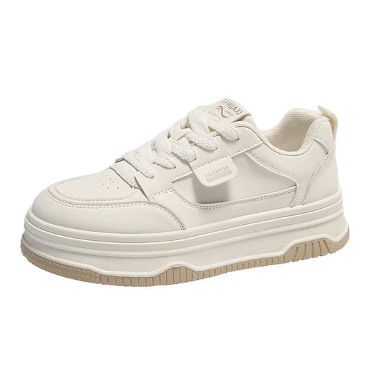 Bestselling White Sneakers for Women New Versatile Thick-Soled Height-Increasing Sneakers Casual Shoes Platform Sports Shoes