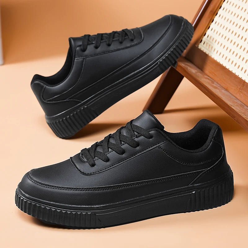 MAEDEF White Sneakers Men Skateboard Shoes Woman Casual Flats Shoes Lightweight Breathable Sport Shoes for Men Women Footwear