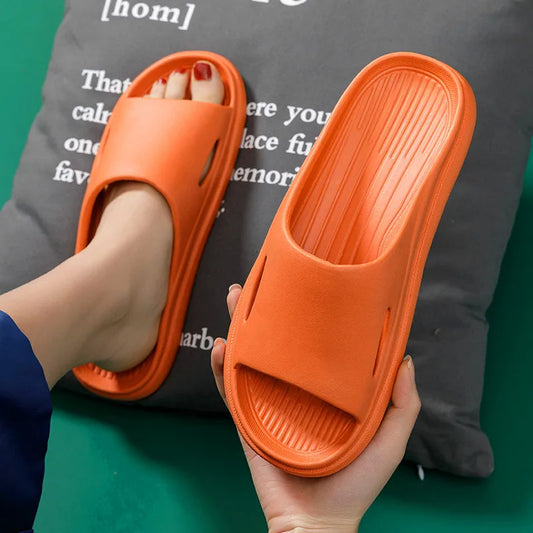 Non Slip Slides Lightweight Open Toe Quick Dry Slippers For Indoor Outdoor Bathroom Beach Summer Indoor Outdoor Eva Slippers