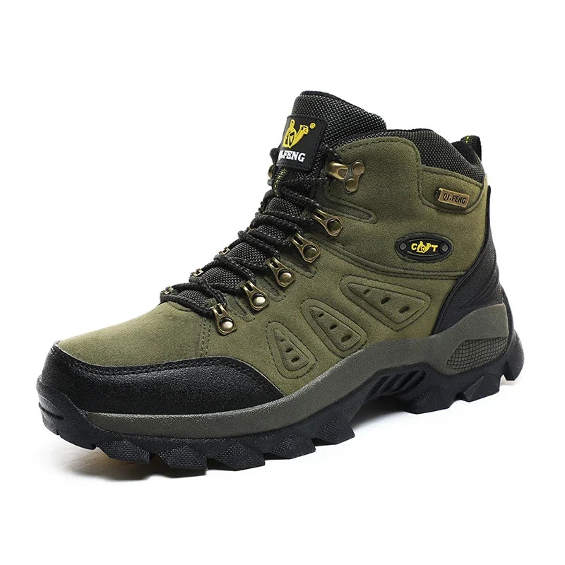 Large Size 48 Hiking Boots Men Summer Winter Outdoor Warm Fur Non Slip Fashion Women Footwear Boys Outdoor Work Ankle Boot Fall